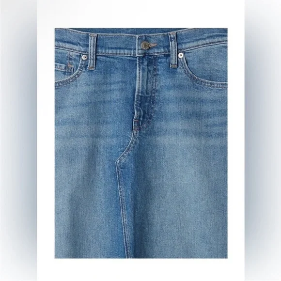 NWT! GAP Denim Maxi Skirt - 30 TALL / 10 TALL 🩷 #711766 - Picture 11 of 15